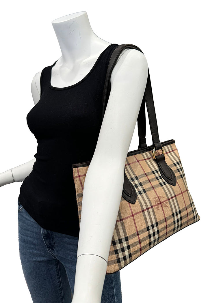 Burberry Haymarket Tote