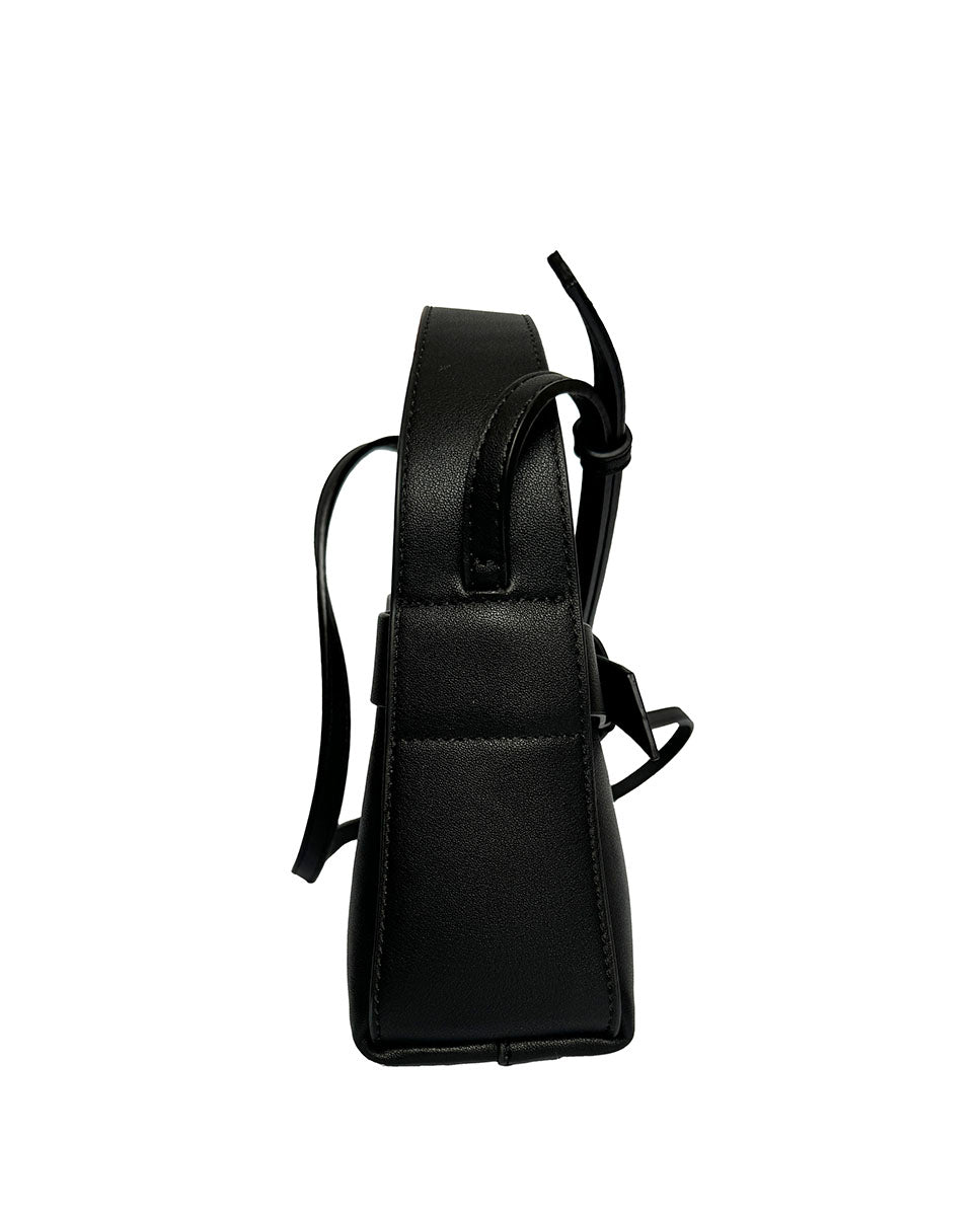 Zara Black Small Handbag w/ Bow