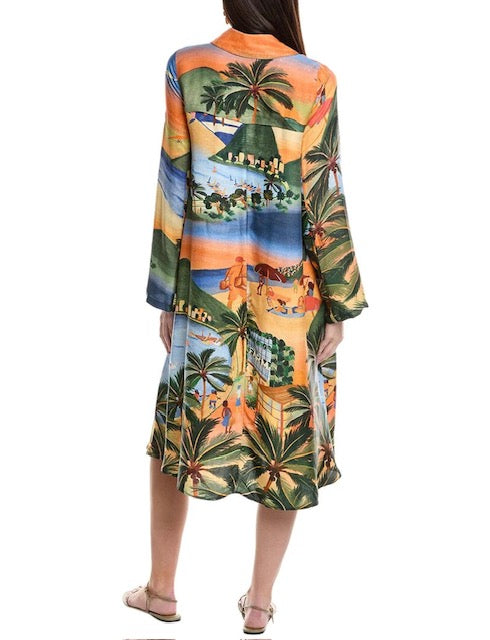 Farm Rio Carioca Lenzing Ecovero Dress - Medium