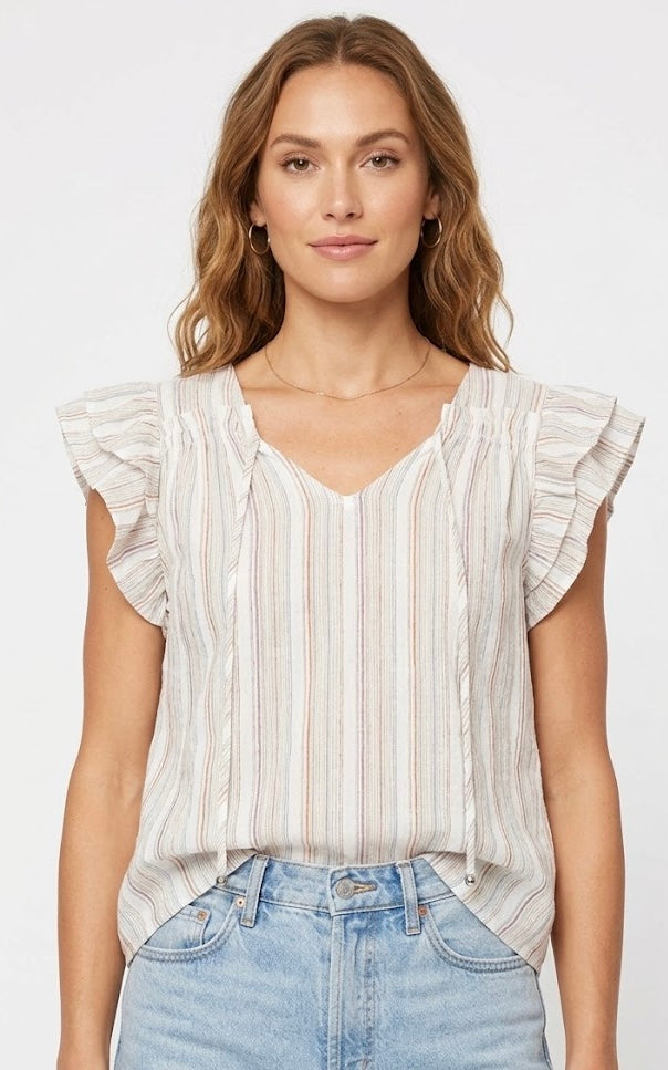 Striped Blouse | Medium