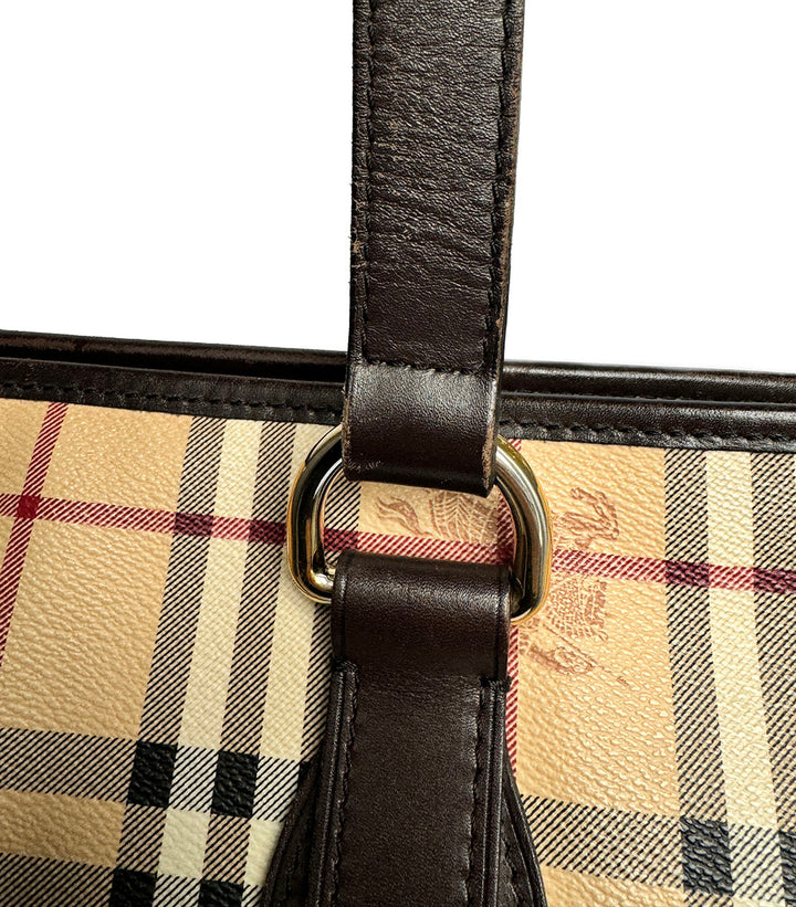 Burberry Haymarket Tote