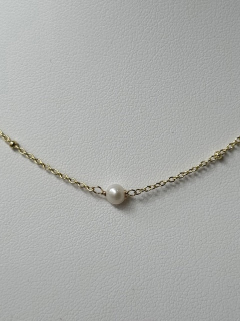 FYB Birthstone Necklace Gold (choose your birthstone)