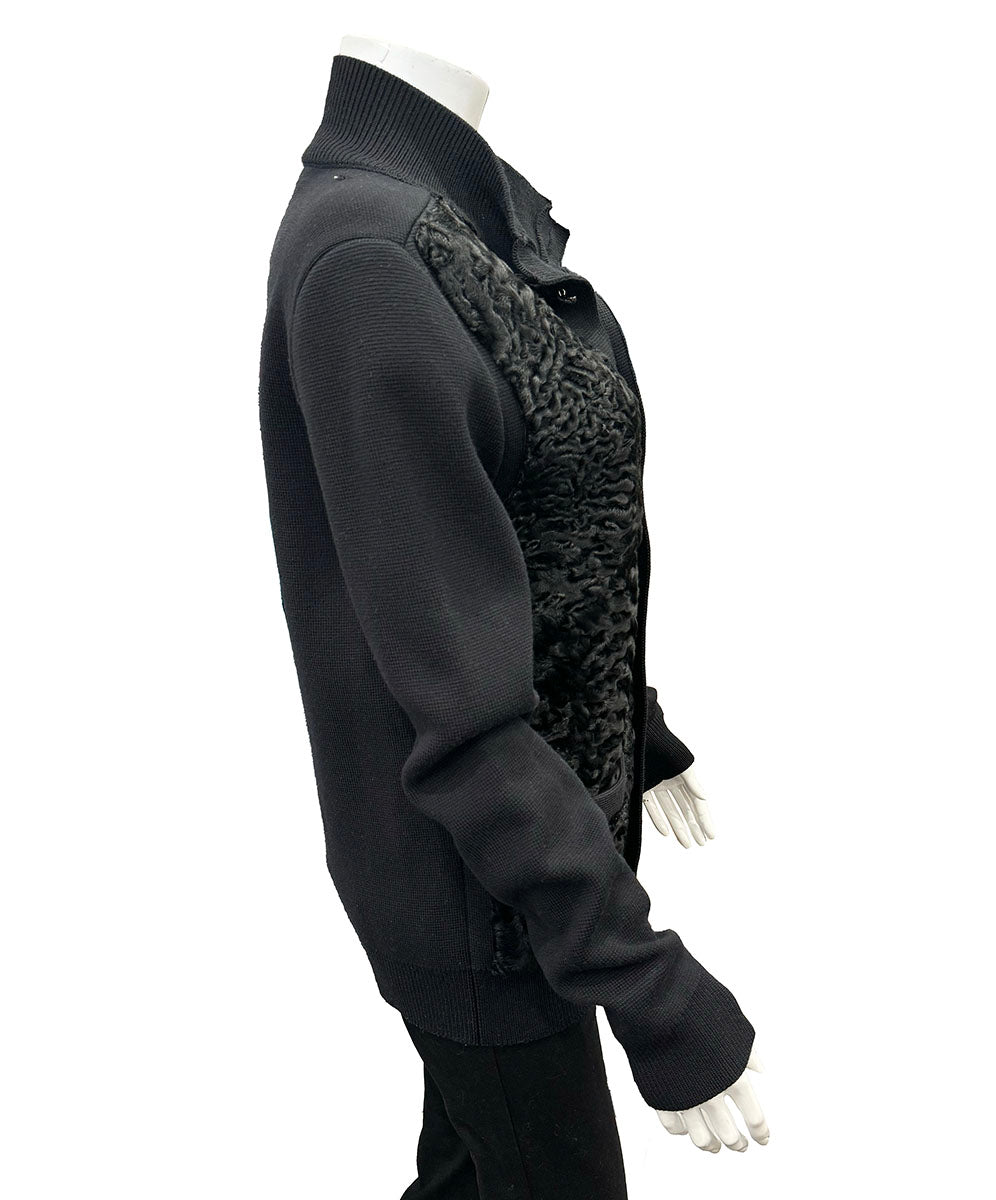Louis Vuitton Curly Lamb Jacket - MEDIUM