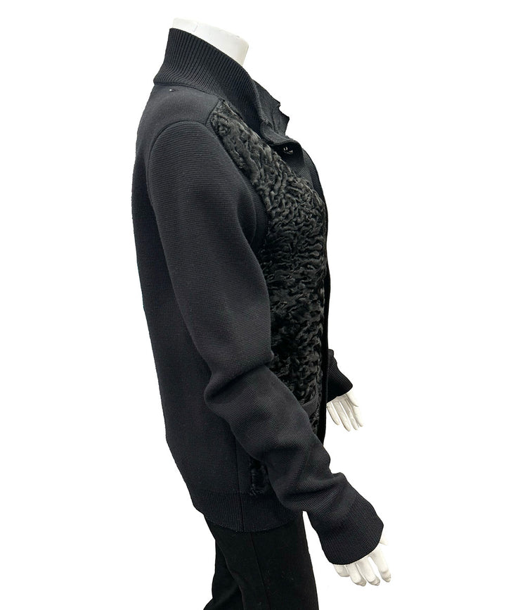 Louis Vuitton Curly Lamb Jacket - MEDIUM