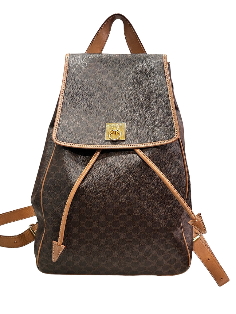 Celine Vintage Macadam Backpack – One Savvy Design