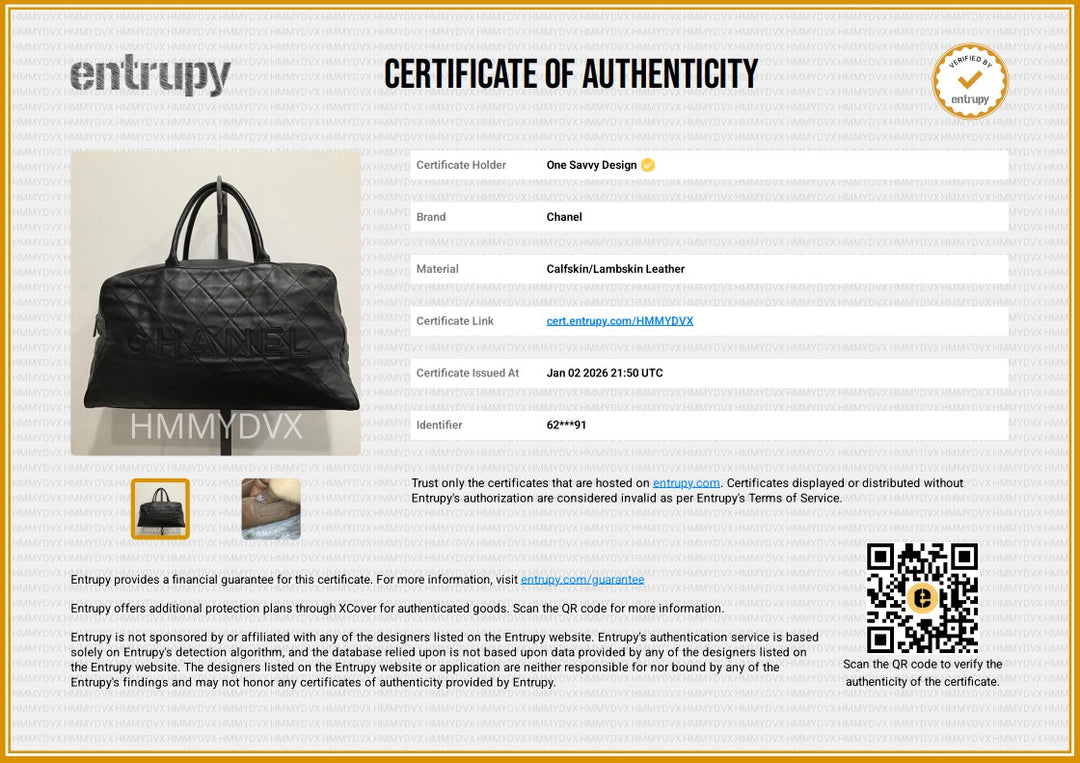 Chanel Quilted Duffle Bag