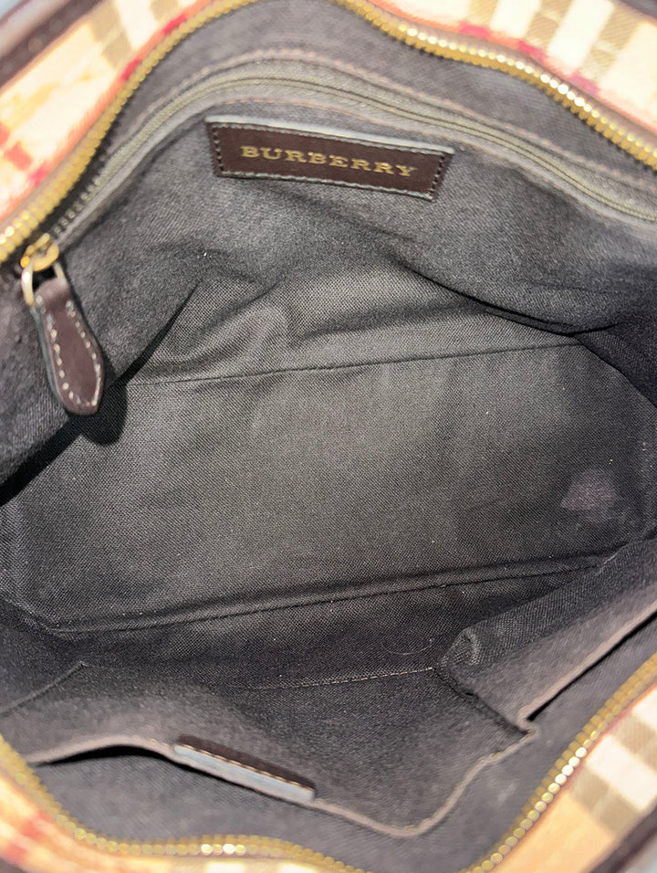 Burberry Haymarket Tote