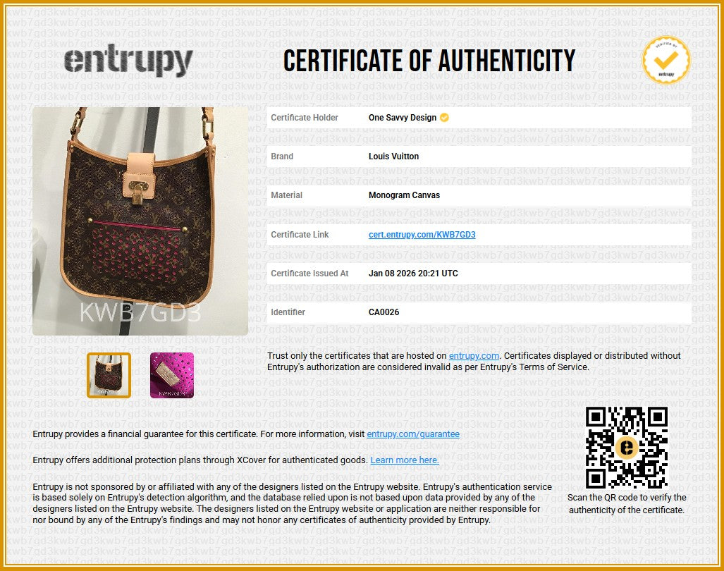 Louis Vuitton Perforated Musette Shoulder Bag