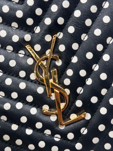 Saint Laurent Vinyle Round Crossbody