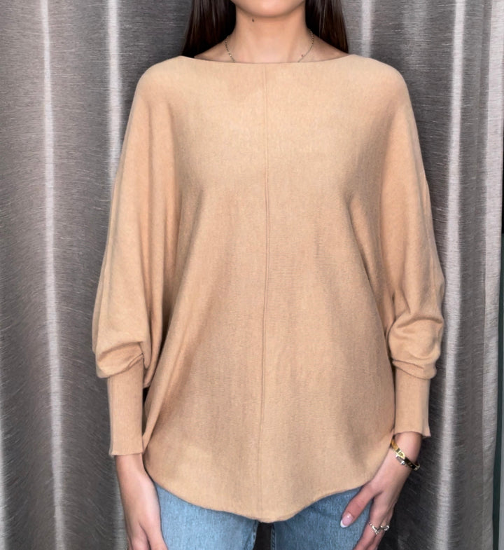 Kerisma Light Camel Ryu Lin Dolman Sweater