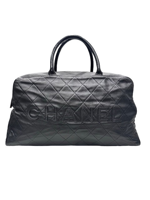 Chanel Quilted Duffle Bag