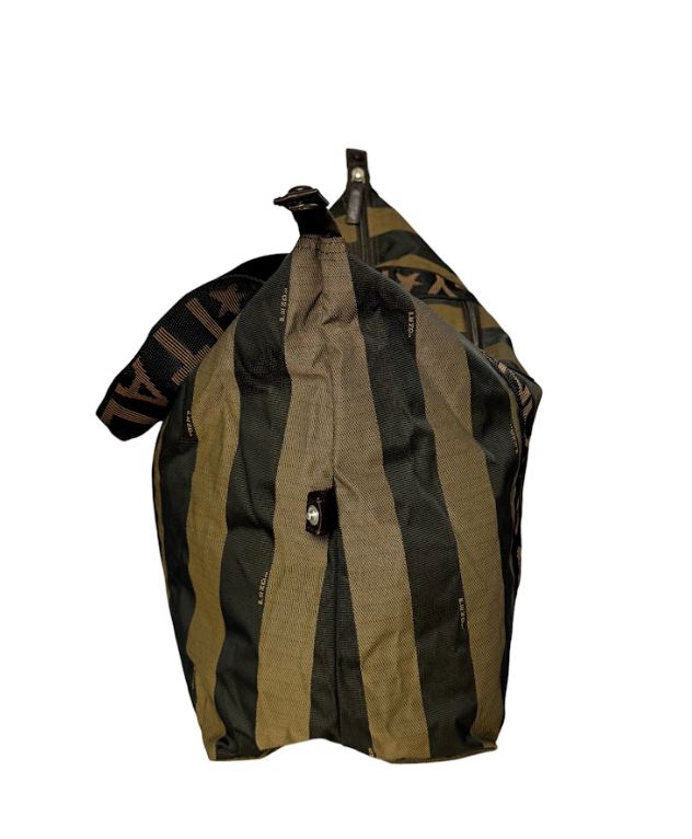 Fendi Pequin Stripe Tote