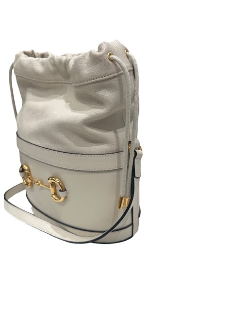 Gucci Horsebit Azalea Sakai 1955 Drawstring Bucket Bag - New