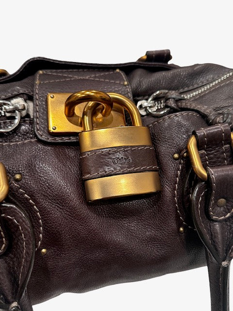 Chloe Paddington Padlock Shoulder Bag