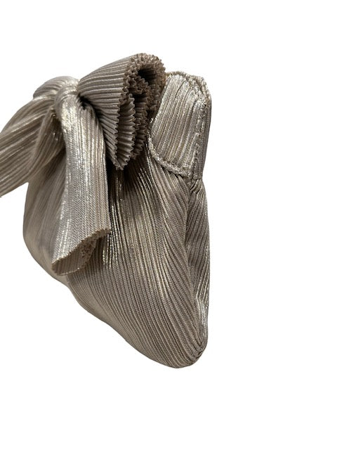 Loeffler Randall Rayne Pleated Bow Clutch