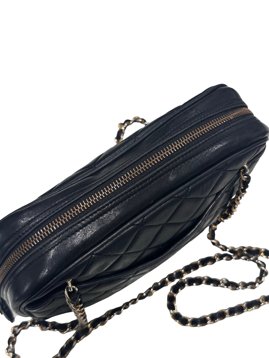 Chanel Vintage Quilted Camera Bag