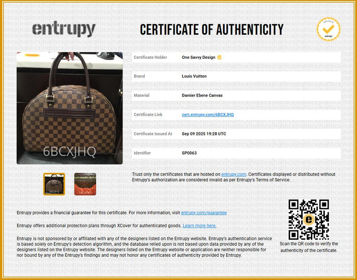 Louis Vuitton Damier Ebene Nolita