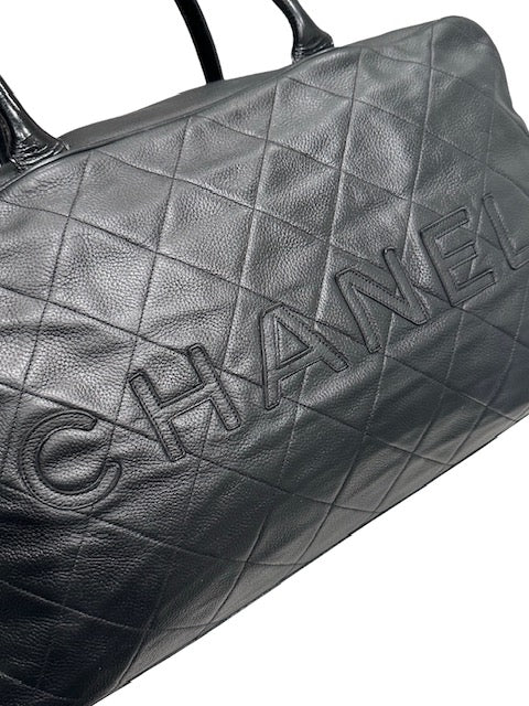 Chanel Quilted Duffle Bag