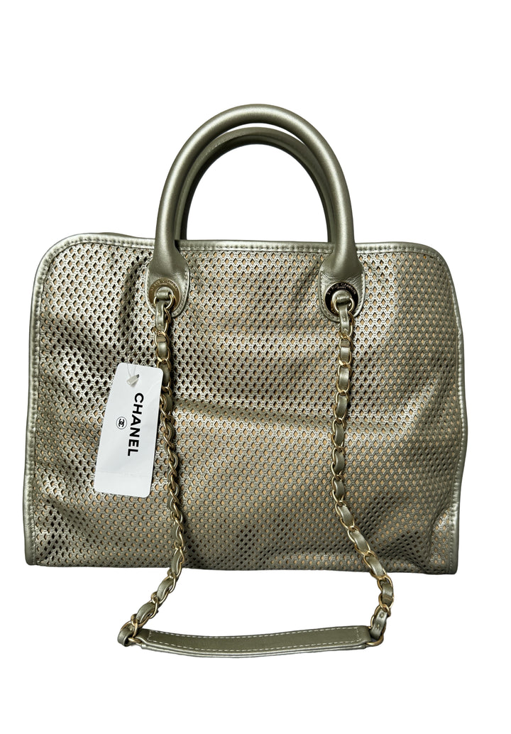 Chanel Perforated Up In The Air Tote