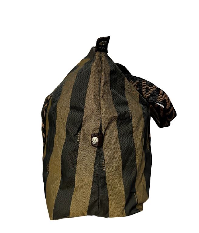 Fendi Pequin Stripe Tote