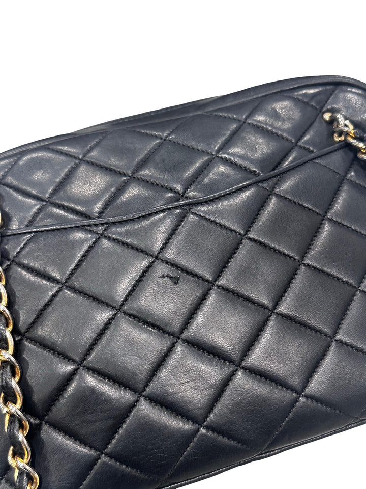 Chanel Vintage Quilted Camera Bag