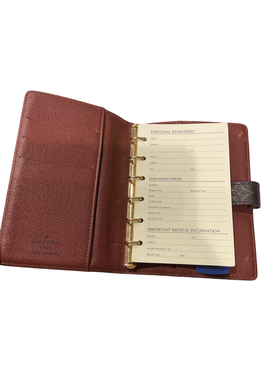 Louis Vuitton Small Ring Cover Agenda