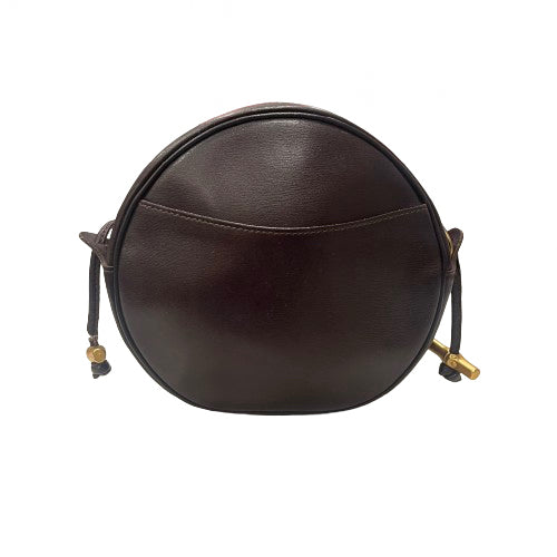 Longchamp Vintage Round Brown Bag