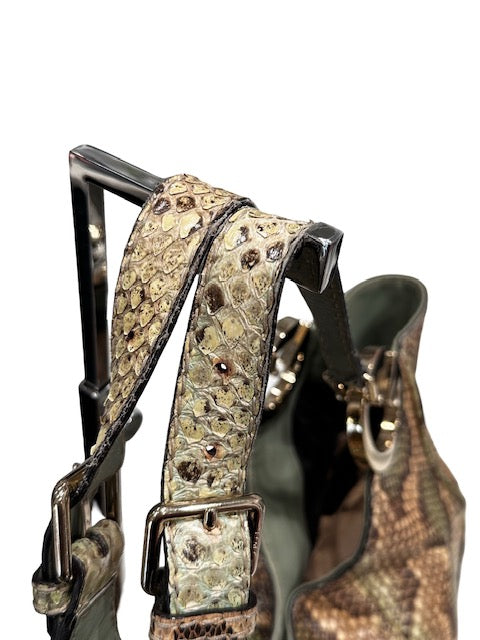 Gucci Python Charlotte Shoulder Bag
