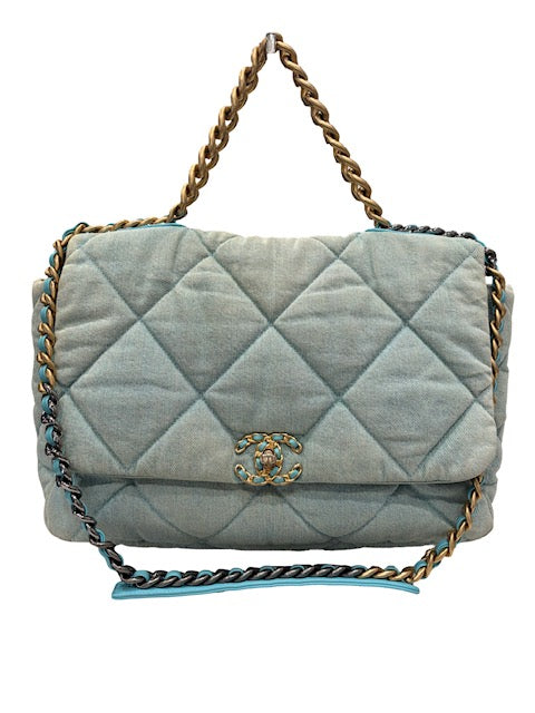 Quilted Medium 19 Flap Bag
