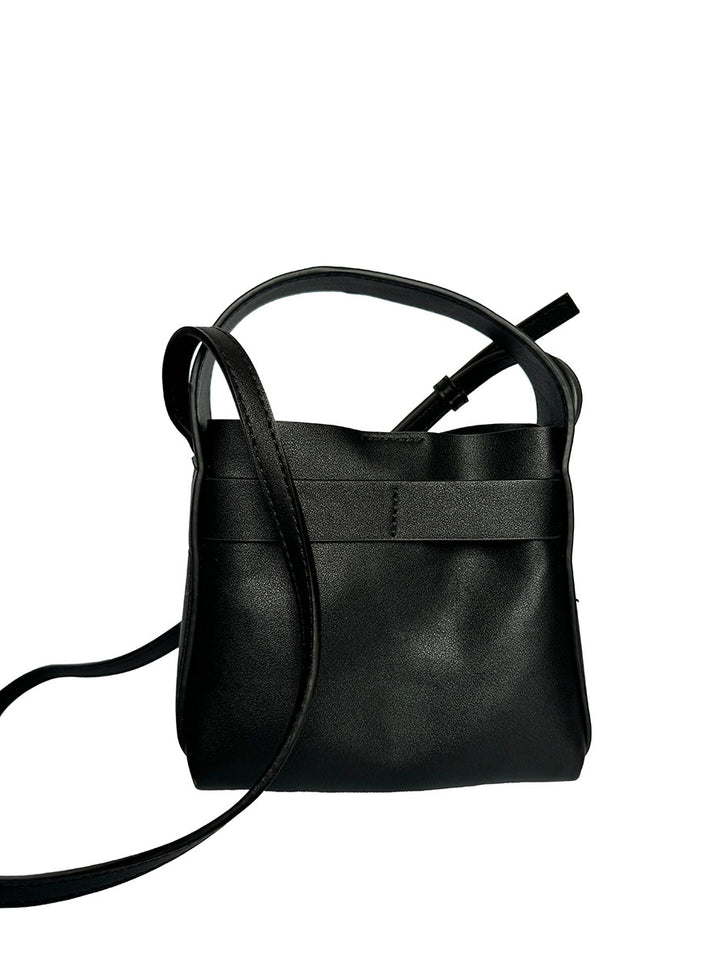 Zara Black Small Handbag w/ Bow