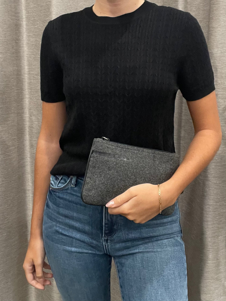 Prada Wool Pouch