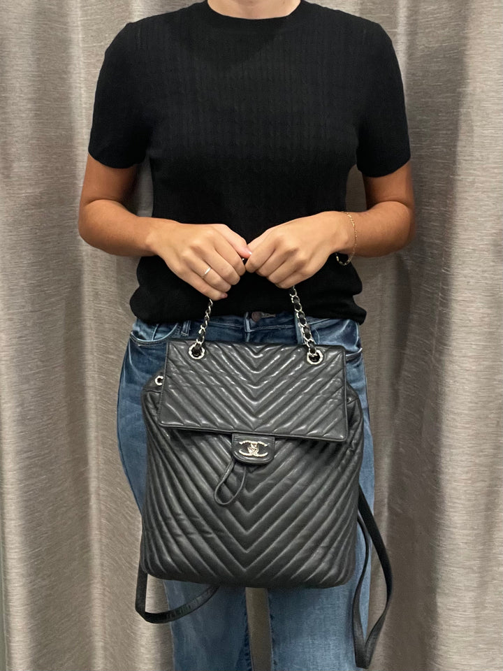 Chanel Urban Spirit Quilted Lambskin Backpack