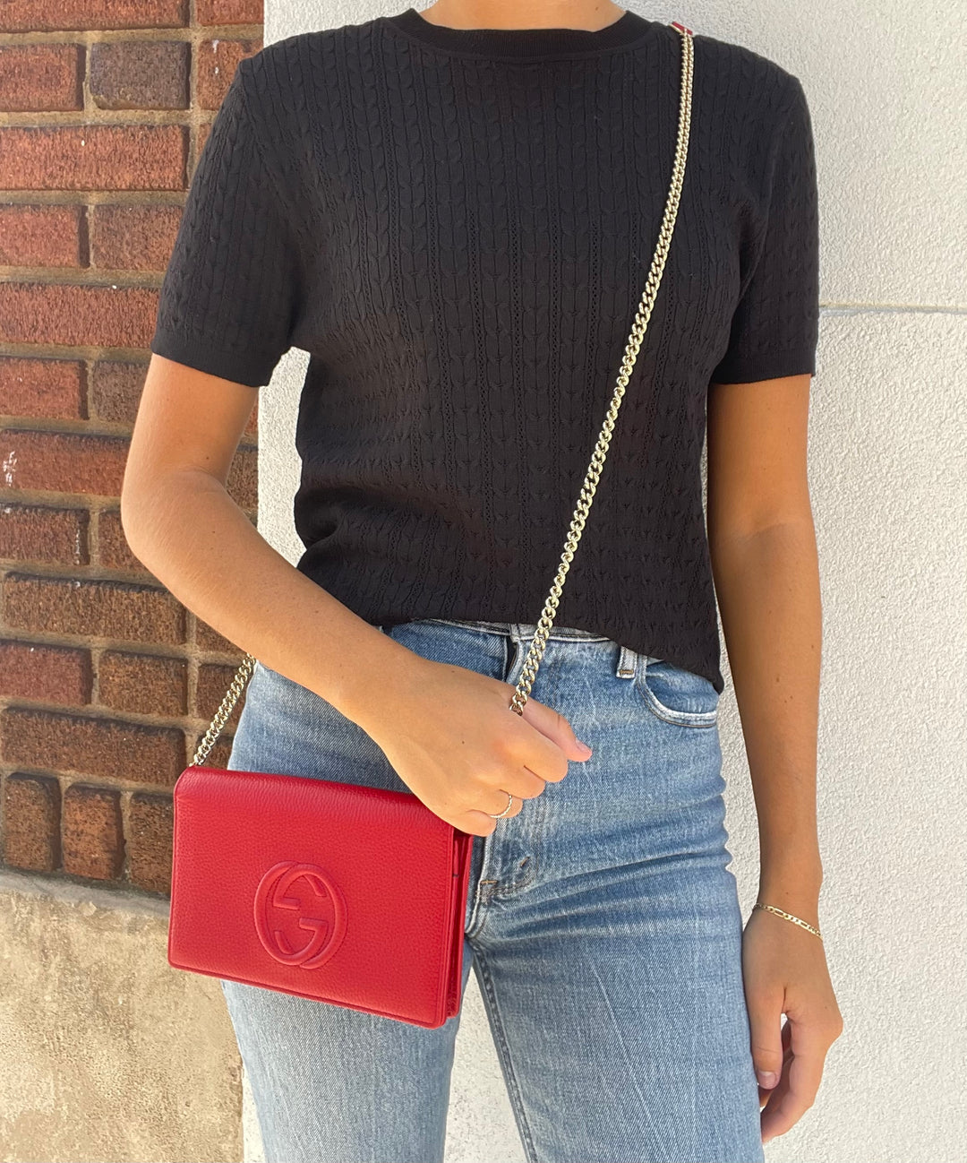 Gucci Soho Disco Wallet On Chain