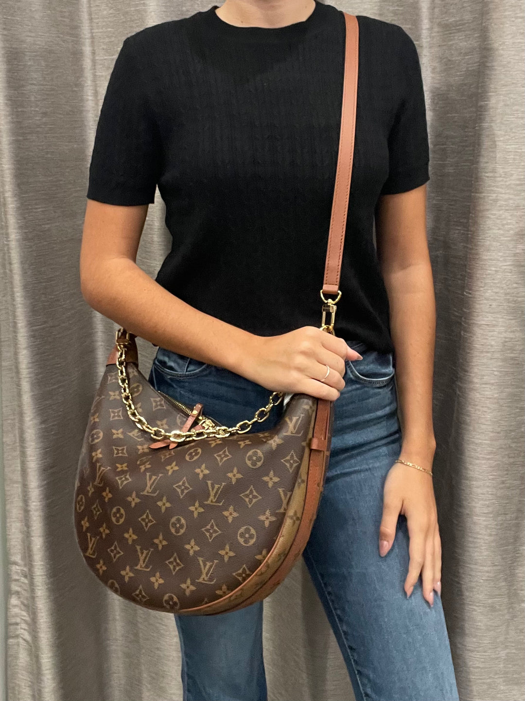 Louis Vuitton Reverse Monogram Loop Hobo