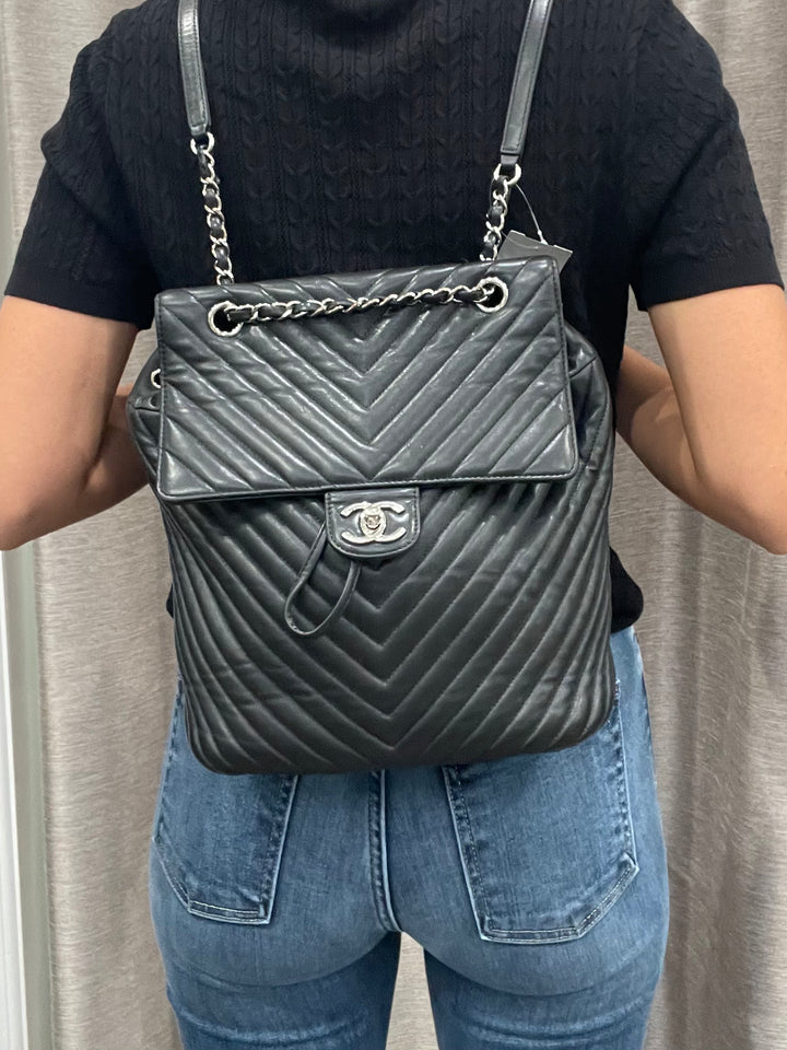 Chanel Urban Spirit Quilted Lambskin Backpack
