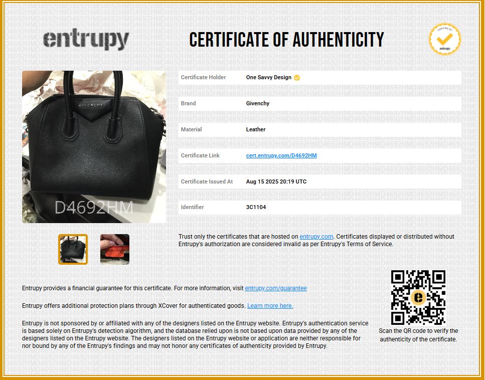 Givenchy Mini Antigona Top Handle Bag w/ Crossbody Strap