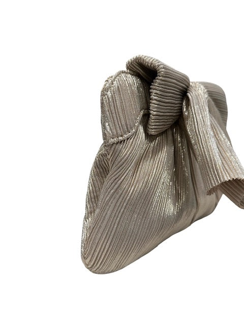 Loeffler Randall Rayne Pleated Bow Clutch