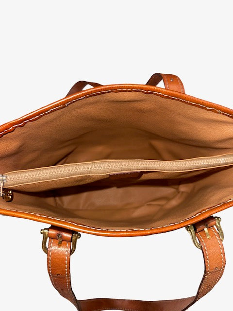 Celine Vintage Macadam Shoulder Bag