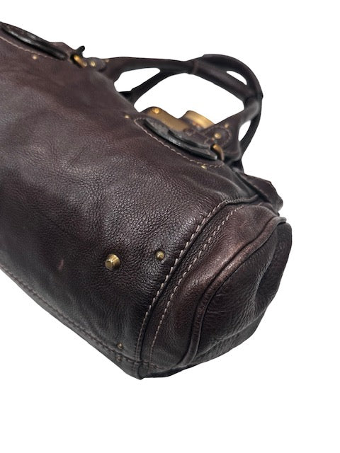 Chloe Paddington Padlock Shoulder Bag