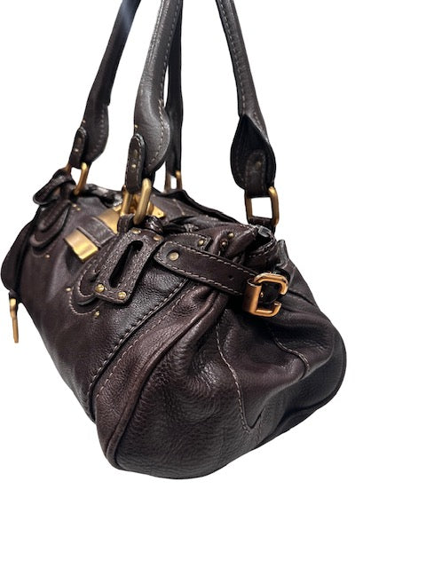 Chloe Paddington Padlock Shoulder Bag