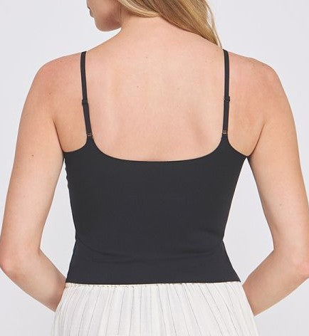 Allie Rose Bralette Cami - Black