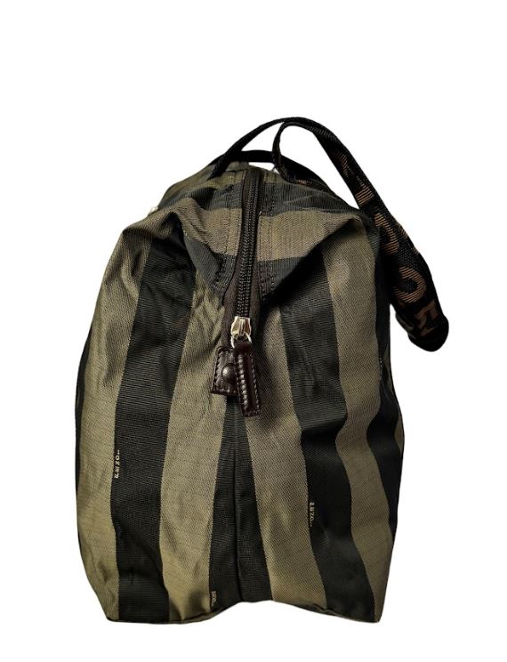 Fendi Pequin Stripe Tote