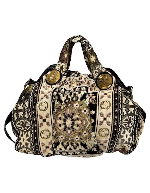 Gucci Hysteria Tapestry Hobo Bag