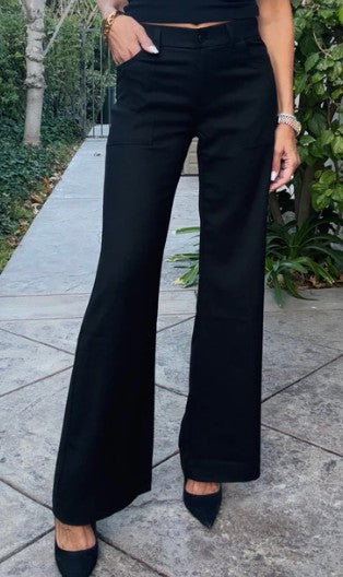 Bevy Flog Christi Black Flare Pants