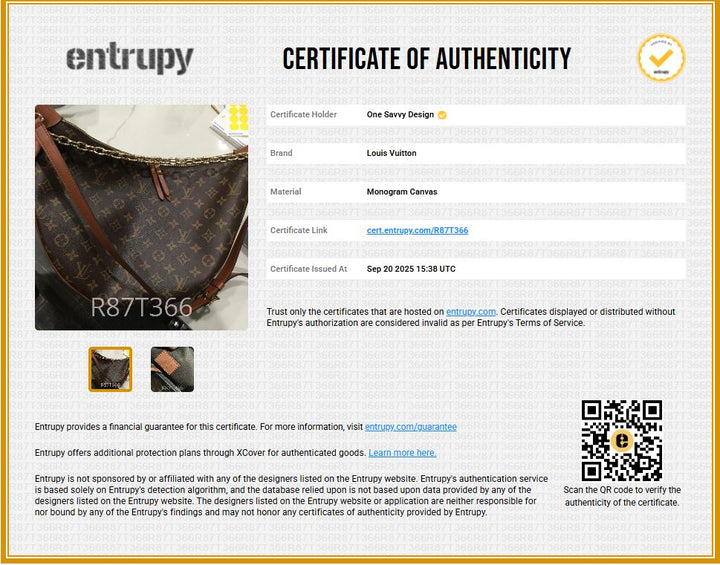 Louis Vuitton Reverse Monogram Loop Hobo