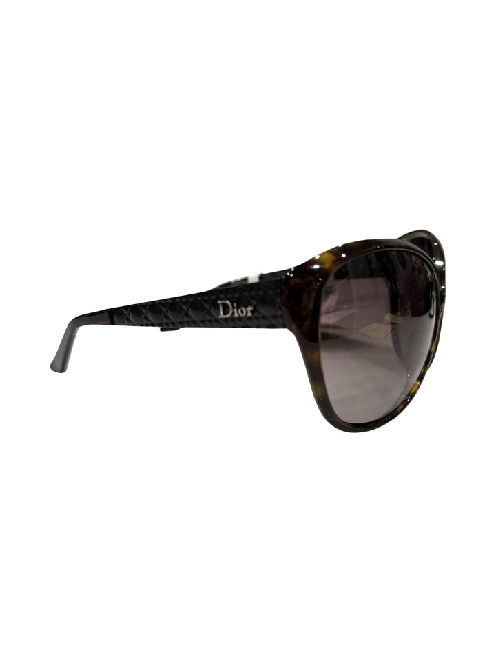 Dior Tortoise Shell Oversized Sunglasses - NWT