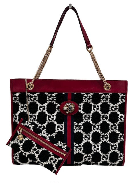 Gucci Rajah Tweed Shoulder Bag