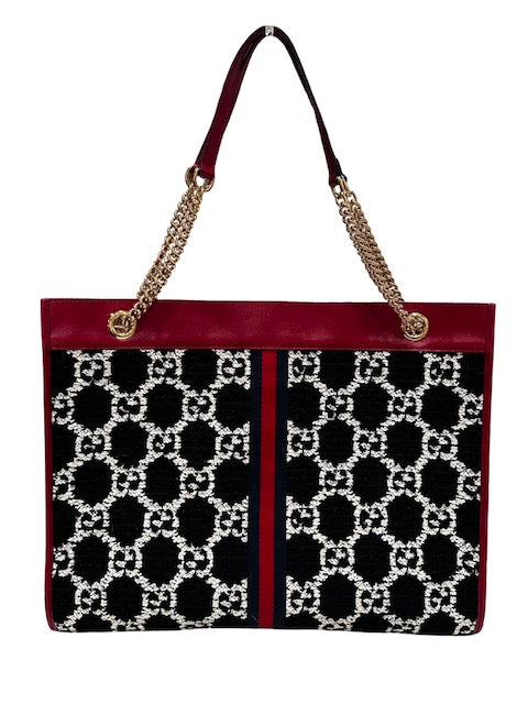Gucci Rajah Tweed Shoulder Bag