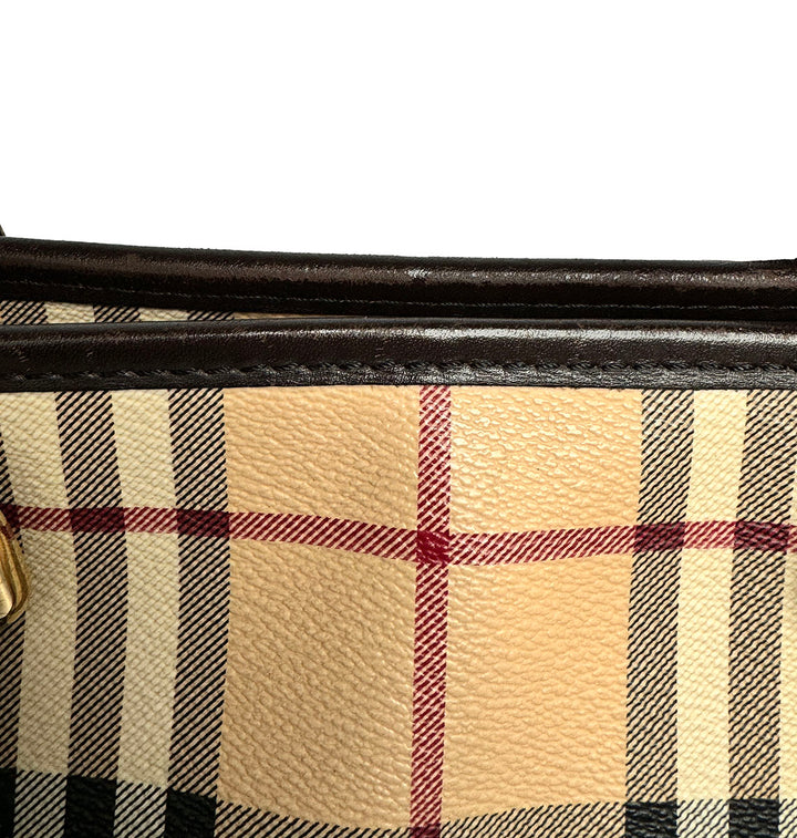Burberry Haymarket Tote
