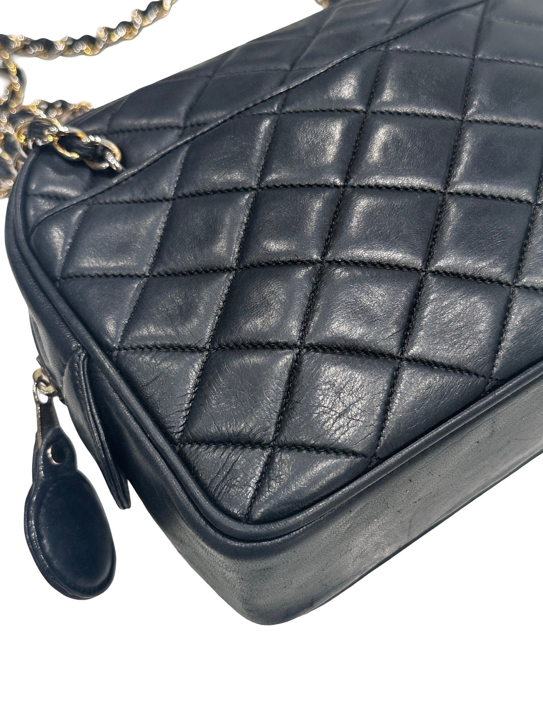 Chanel Vintage Quilted Camera Bag